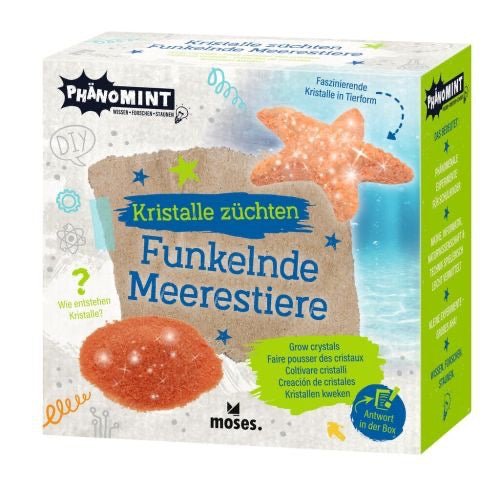 moses PhänoMINT Funkelnde Kristalltiere züchten - Sausebrause Shop