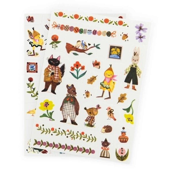 Moulin Roty Les Minouchkas – temporäre Tattoos 2 Bögen - Sausebrause Shop