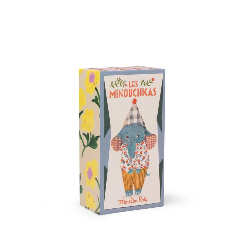 Moulin Roty Minouchkas Elefant Pablo – Kuscheltier aus Stoff - Sausebrause Shop