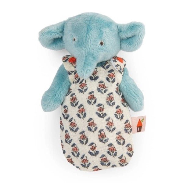 Moulin Roty Minouchkas Plüschtier Baby Elefant Pablo – Geschenkbox – 14,5 cm - Sausebrause Shop