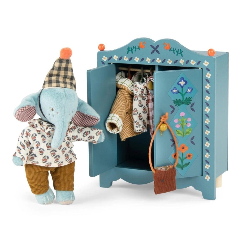 Moulin Roty Minouchkas Schrank – Puppenschrank aus Holz - Sausebrause Shop