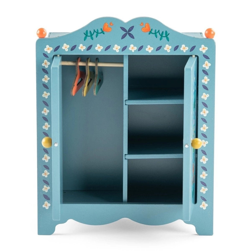 Moulin Roty Minouchkas Schrank – Puppenschrank aus Holz - Sausebrause Shop