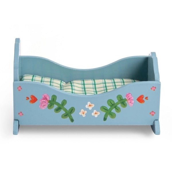 Moulin Roty Minouchkas Wiege – Puppenwiege aus Holz - Sausebrause Shop