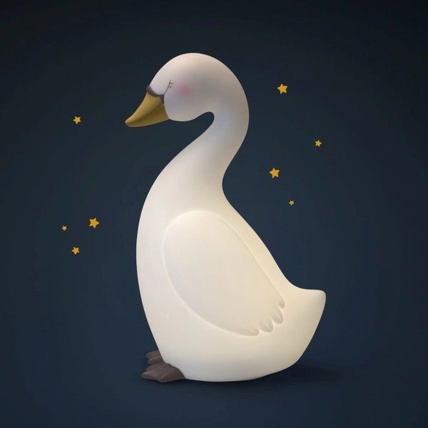 Moulin Roty Nachtlicht Schwan groß (USB) - Sausebrause Shop