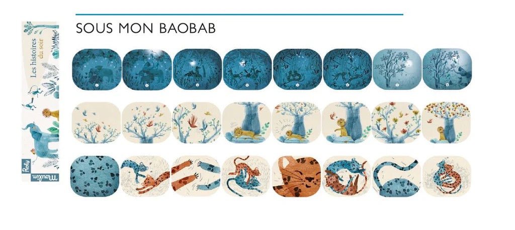 Moulin Roty Projektionsleuchte Baobab - Sausebrause Shop
