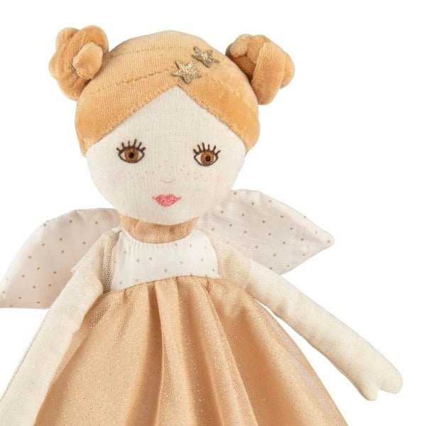 Moulin Roty Puppe Fee M’lusine Gold – Stoffpuppe elegant - Sausebrause Shop