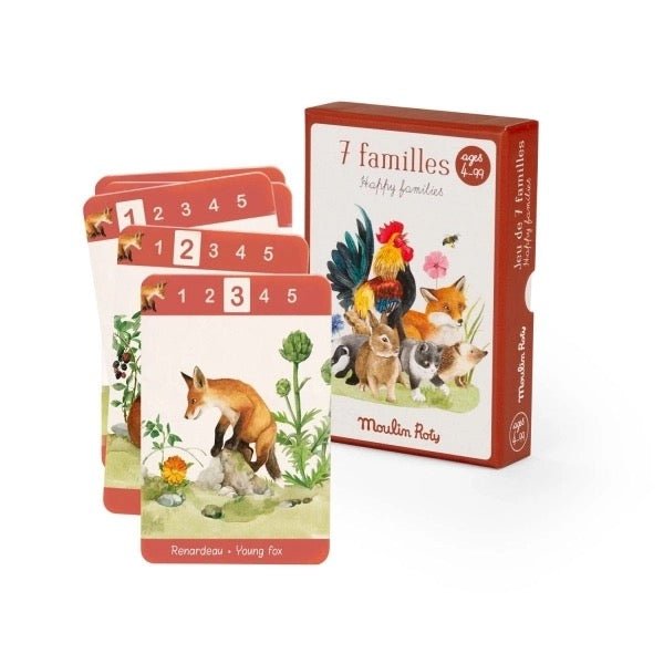 Moulin Roty Quartett Le Jardin du Moulin – Kartenspiel - Sausebrause Shop