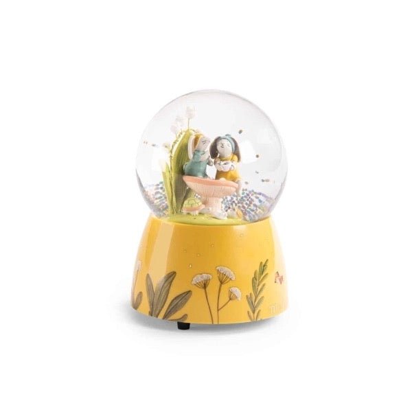 Moulin Roty Schneekugel mit Musik Trois petits lapins - Sausebrause Shop