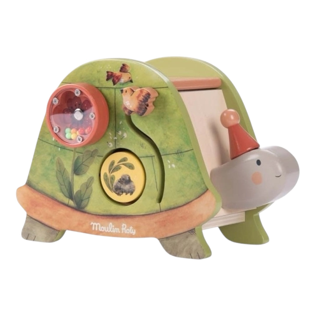 Moulin Roty Trois petits lapins Aktivitäten Schildkröte - Sausebrause Shop