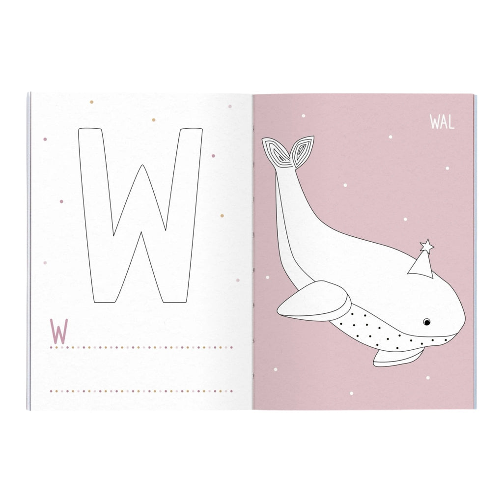 Nellie & Finn ABC Malbuch - Sausebrause Shop