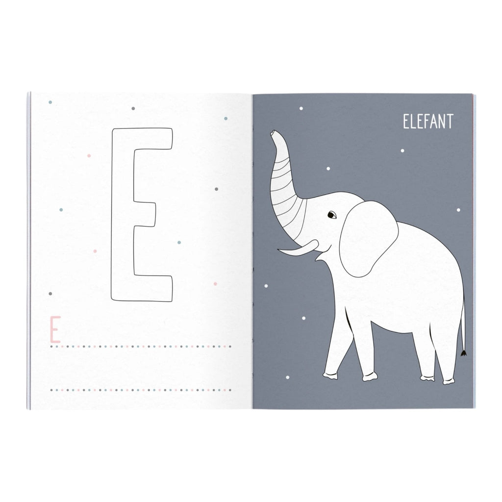 Nellie & Finn ABC Malbuch - Sausebrause Shop