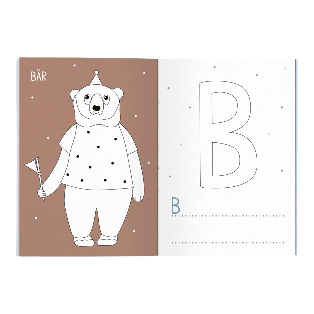 Nellie & Finn ABC Malbuch - Sausebrause Shop