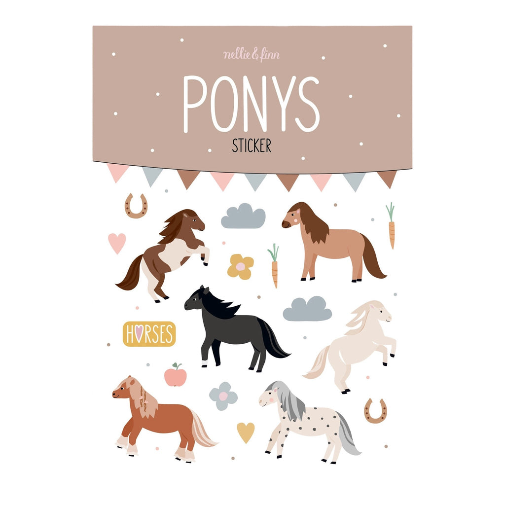 Nellie & Finn Sticker Pony - Sausebrause Shop