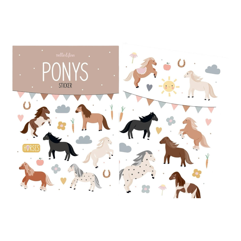 Nellie & Finn Sticker Pony - Sausebrause Shop