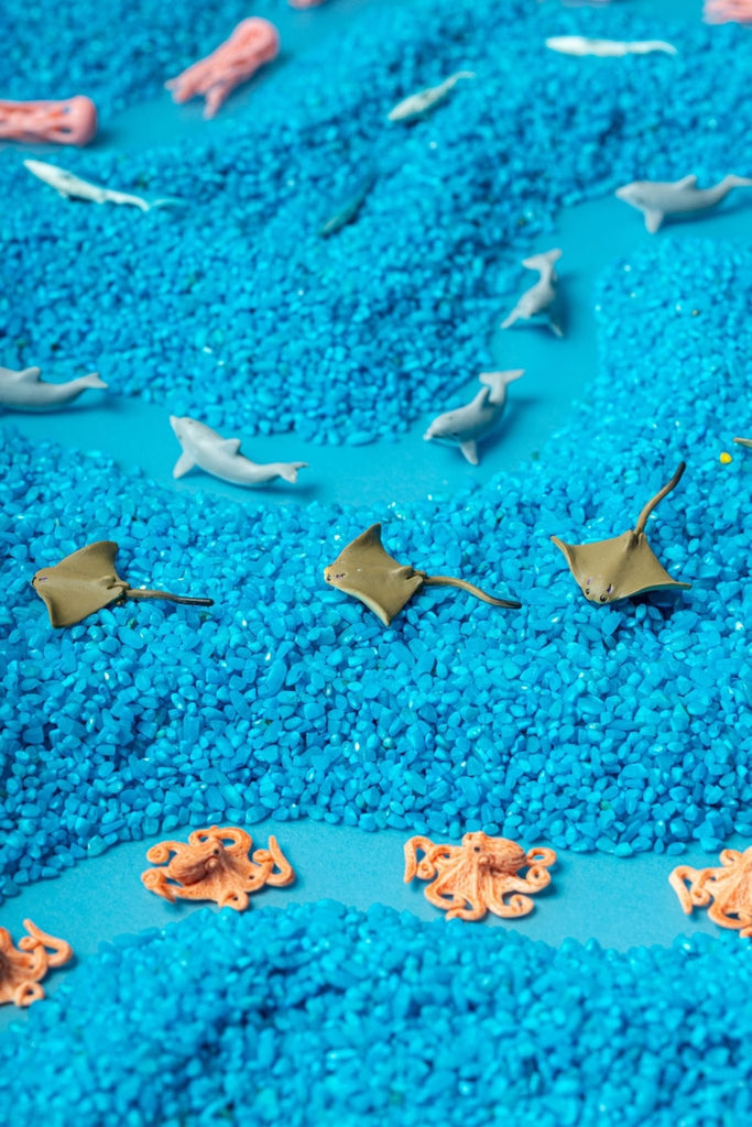 Petit Boum Spy Bottle Sea – Sensorikflasche ab 3 Monaten mit Ozeanwelt - Sausebrause Shop