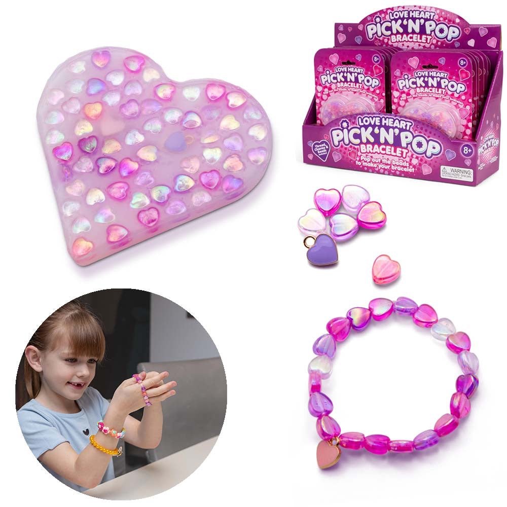 Pick n Pop Love Hearts – Fidget - Armband zum Aufpoppen - Sausebrause Shop