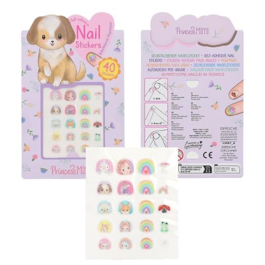Princess Mimi Nagelsticker Tiermotive Set - Sausebrause Shop