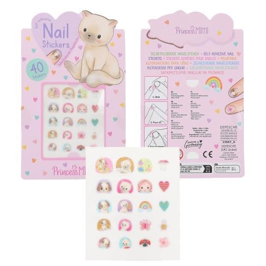 Princess Mimi Nagelsticker Tiermotive Set - Sausebrause Shop