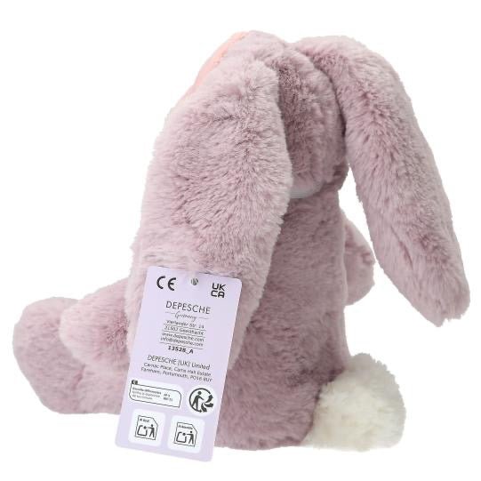 Princess Mimi Plüsch Hase lila mit Schlafmaske 29 cm - Sausebrause Shop