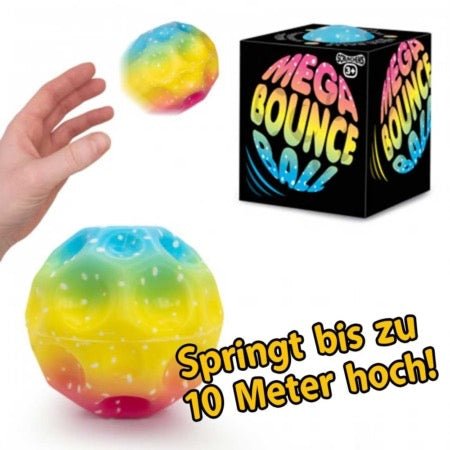 Rainbow Mega High - Bounce Ball 7 cm Super Springball - Sausebrause Shop