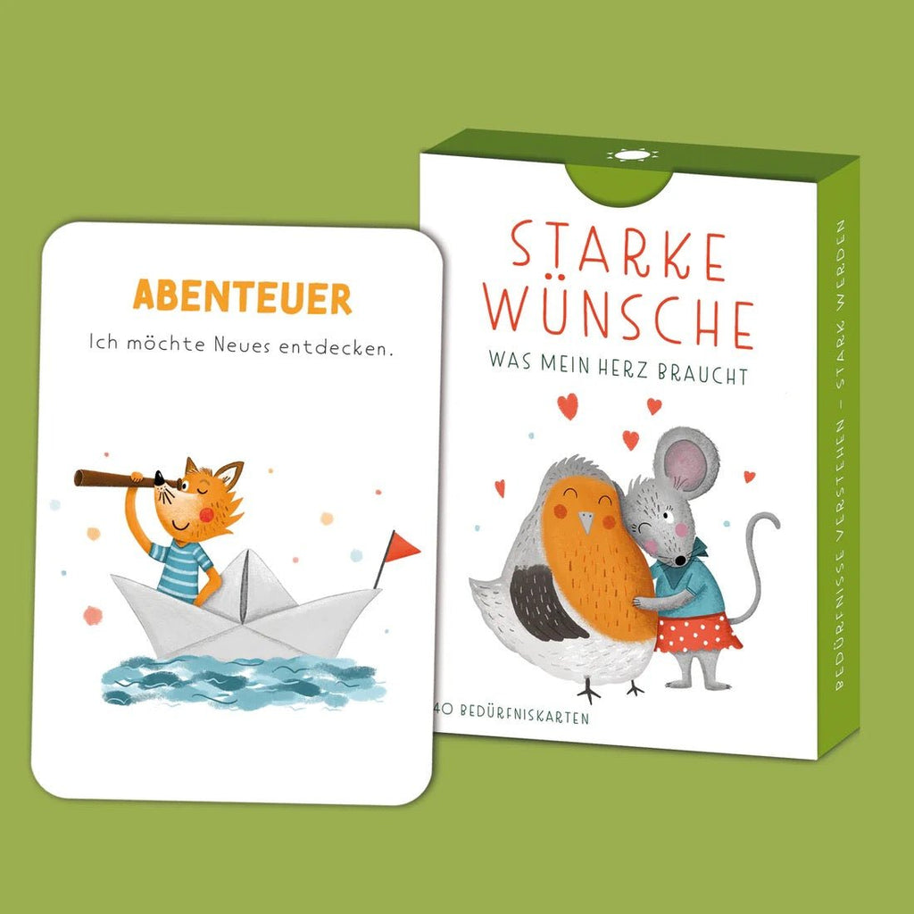 Rüsselfuchs 40 Bedürfniskarten – Kinder Achtsamkeit & Emotion (DIN A7) - Sausebrause Shop
