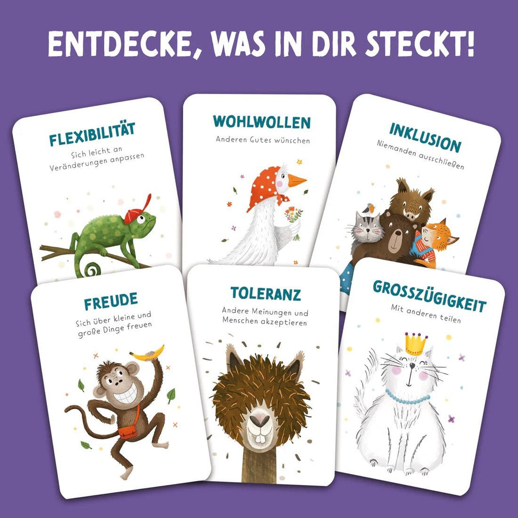 Rüsselfuchs 40 Gesprächskarten – Kinder Gespräche & Achtsamkeit (DIN A7) - Sausebrause Shop