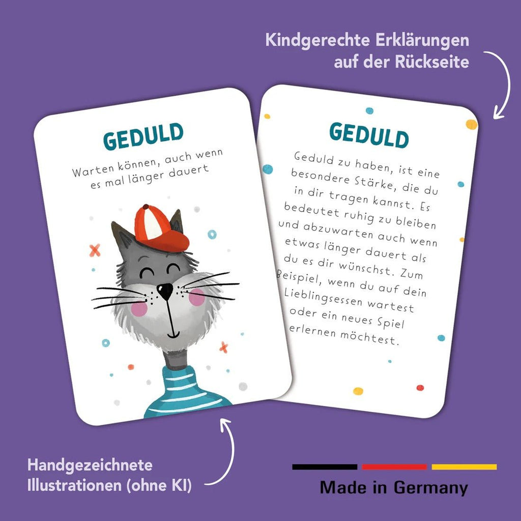 Rüsselfuchs 40 Gesprächskarten – Kinder Gespräche & Achtsamkeit (DIN A7) - Sausebrause Shop