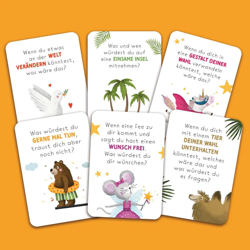 Rüsselfuchs 40 Gesprächskarten – Kinder Gespräche & Achtsamkeit (DIN A7) - Sausebrause Shop
