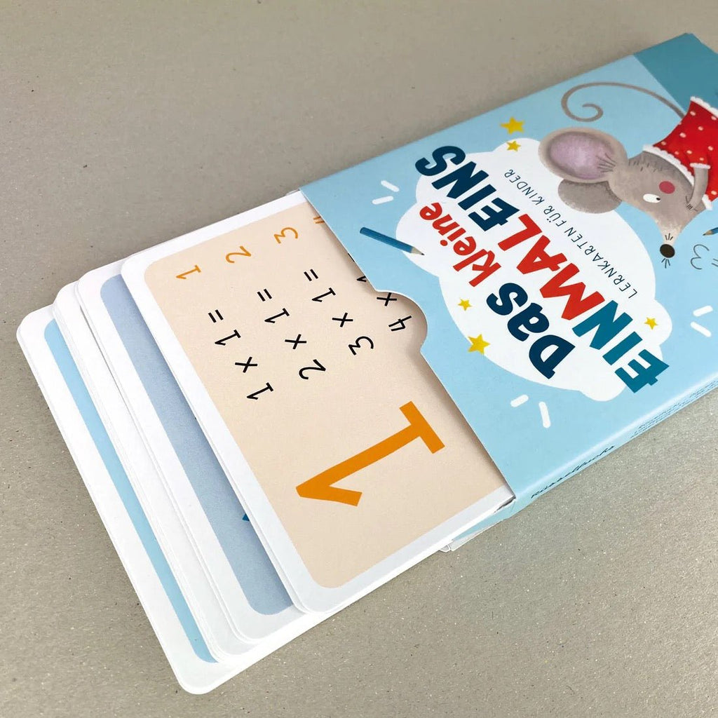 Rüsselfuchs Einmaleinskarten 1–10 – 30 handgezeichnete Lernkarten A6 - Sausebrause Shop