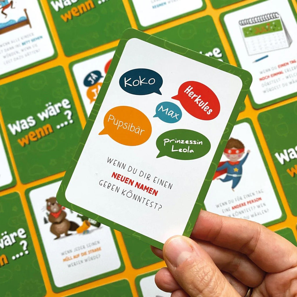 Rüsselfuchs Kartenspiel Was wäre wenn Gedankenreisen für Kinder - Sausebrause Shop