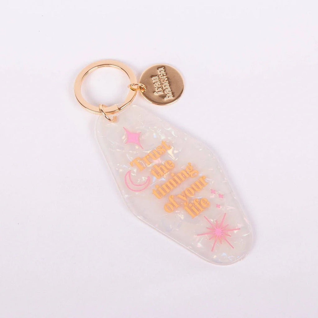 Schlüsselanhänger Trust the Timing Frau Hansen - Sausebrause Shop