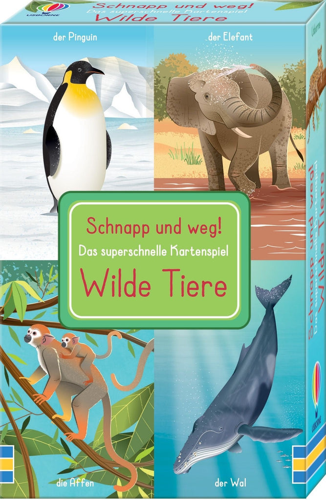 Schnapp und weg Kartenspiel Wilde Tiere ab 3 Jahren - Sausebrause Shop