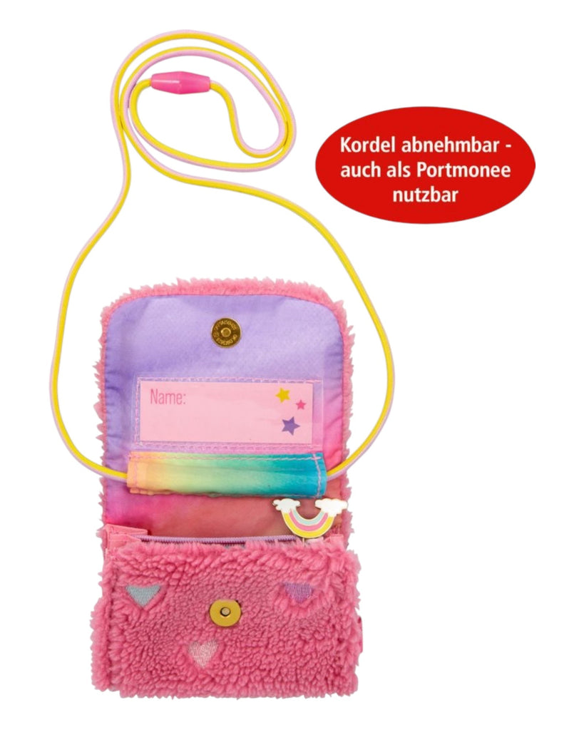 Spiegelburg Brustbeutel Einhorn‑Paradies Teddyoptik - Sausebrause Shop
