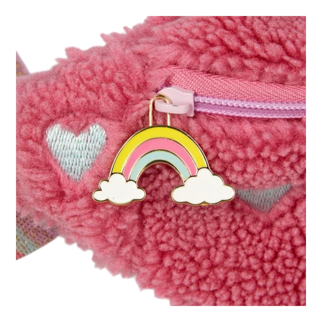 Spiegelburg Hip Bag Einhorn‑Paradies – Teddyoptik, Gürteltasche - Sausebrause Shop
