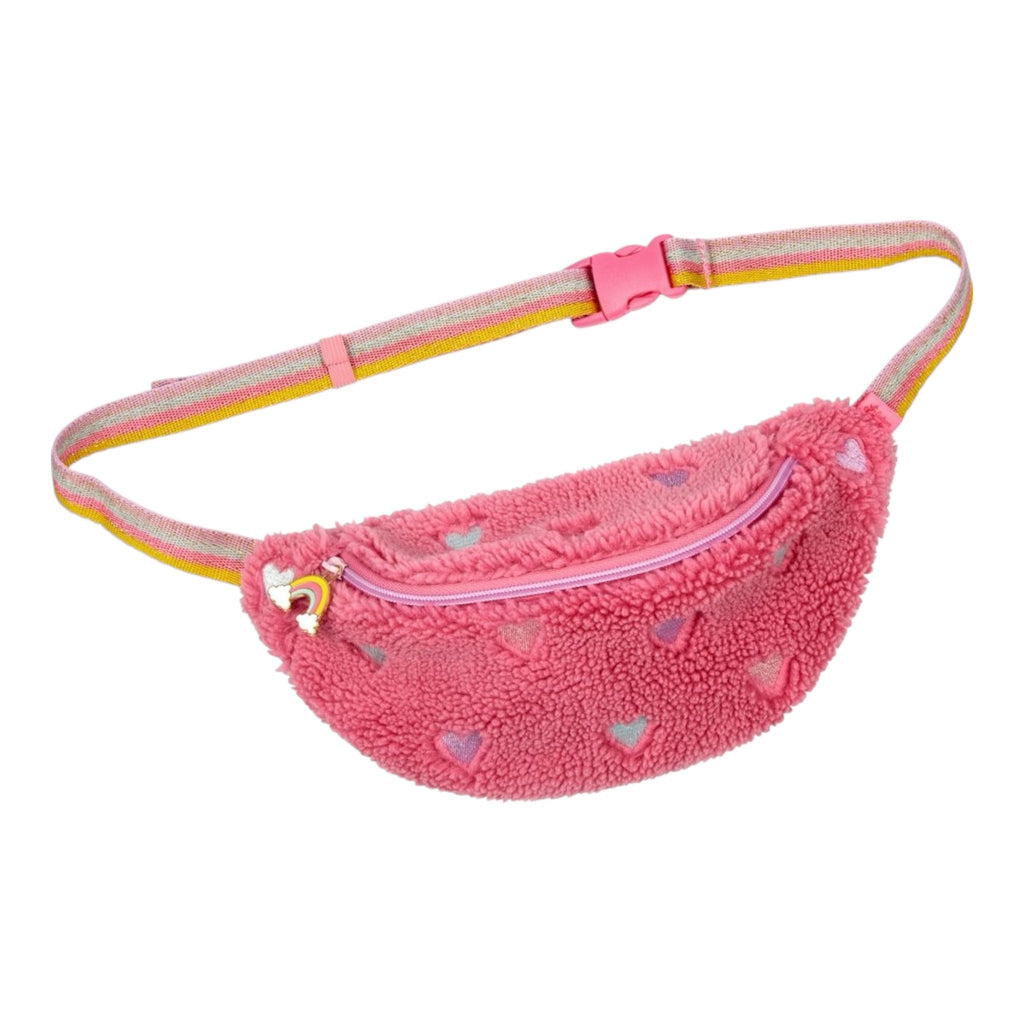 Spiegelburg Hip Bag Einhorn‑Paradies – Teddyoptik, Gürteltasche - Sausebrause Shop