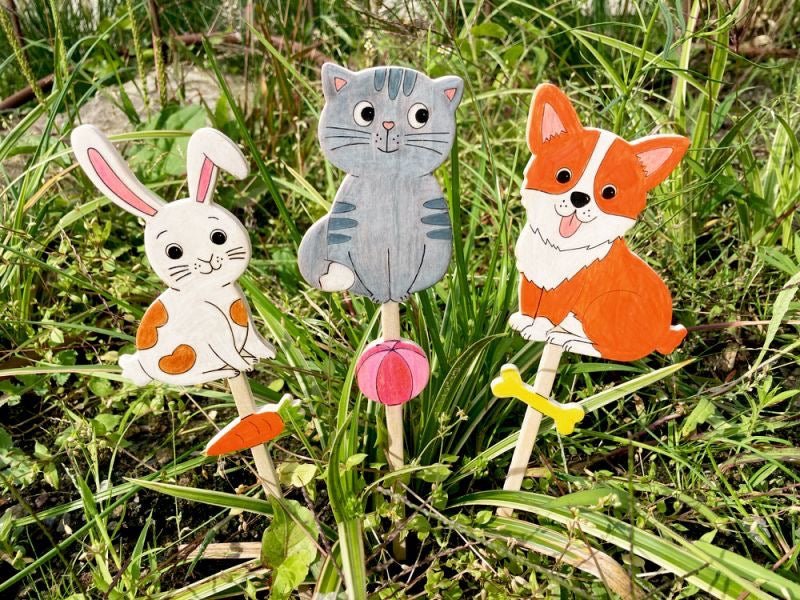 Spiegelburg Holztiere zum Bemalen Mini Künstler Set - Sausebrause Shop