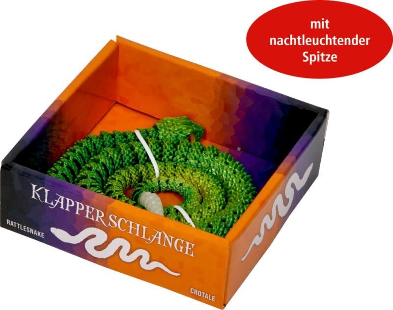 Spiegelburg Kristalltier Klapperschlange farbig sortiert 58 cm - Sausebrause Shop