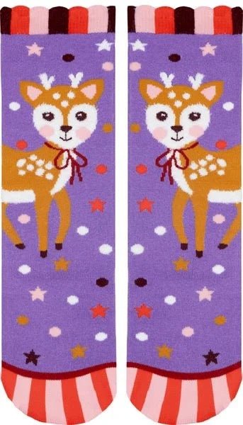 Spiegelburg Magic Socks Wintertiere im Weihnachtswald - Sausebrause Shop