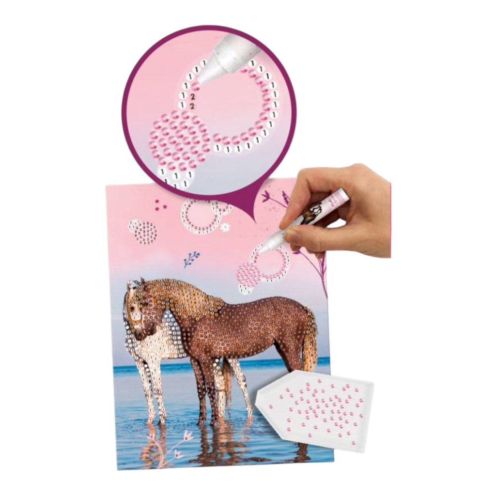 Spiegelburg Pferdefreunde Diamond Painting Kreativset - Sausebrause Shop
