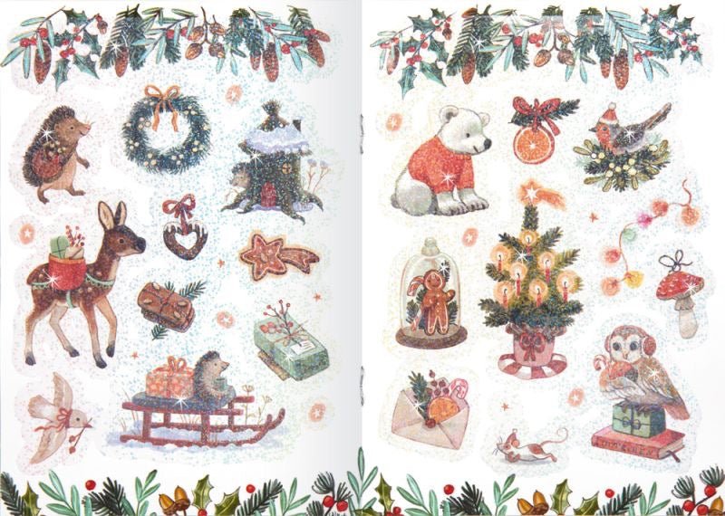 Spiegelburg Sticker Frohe Weihnachten Heft - Sausebrause Shop
