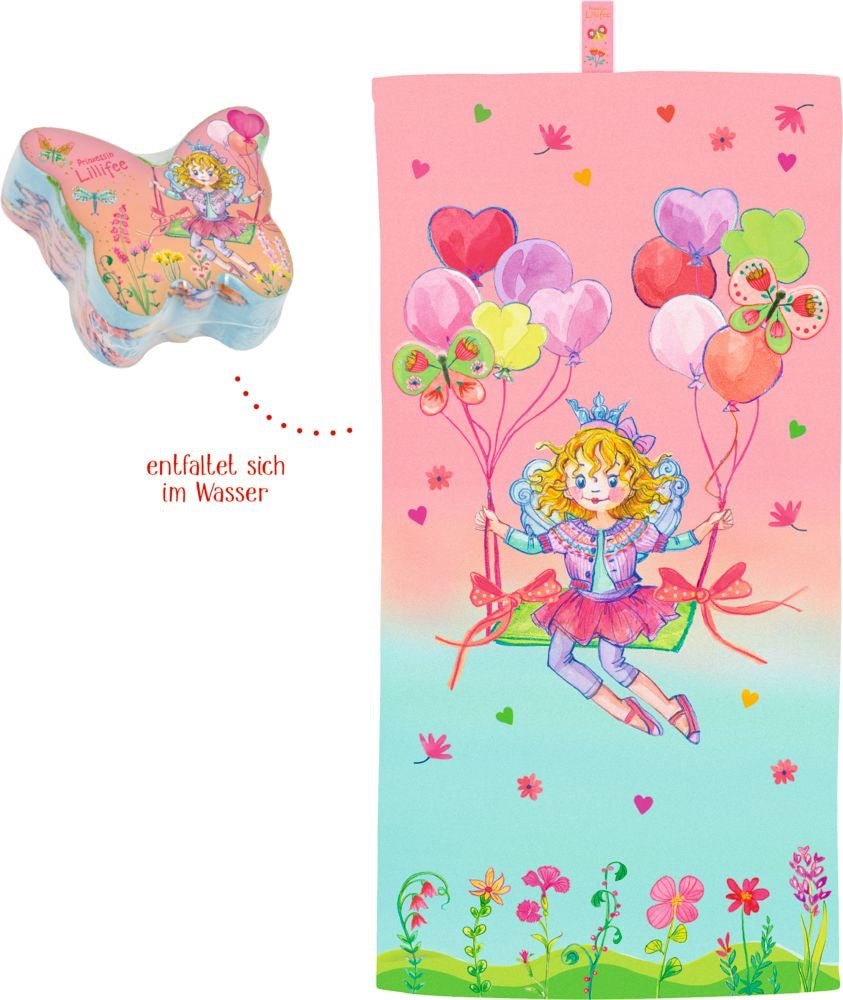 Spiegelburg Zauberhandtuch Prinzessin Lillifee Reh Baumwolle 30x60 cm - Sausebrause Shop