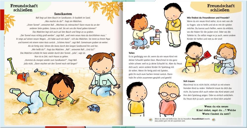 Spielen helfen Freunde sein – Kinderbuch ab 3 Jahren - Sausebrause Shop