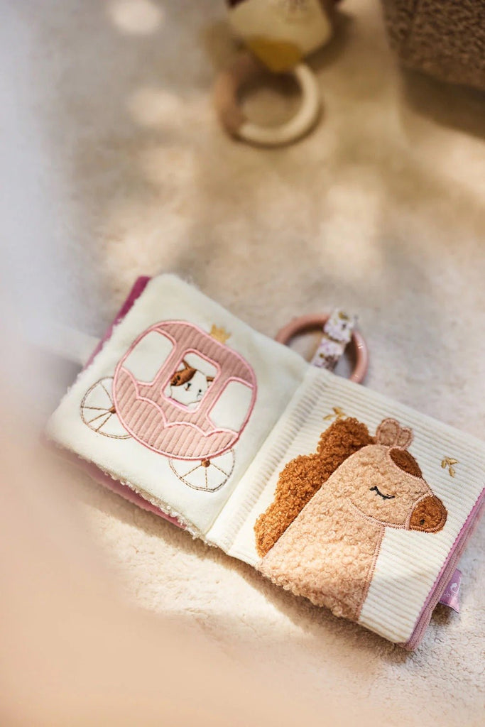 Stoffbuch Aktivitäten Flower Fairies Babyspielzeug Jollein - Sausebrause Shop