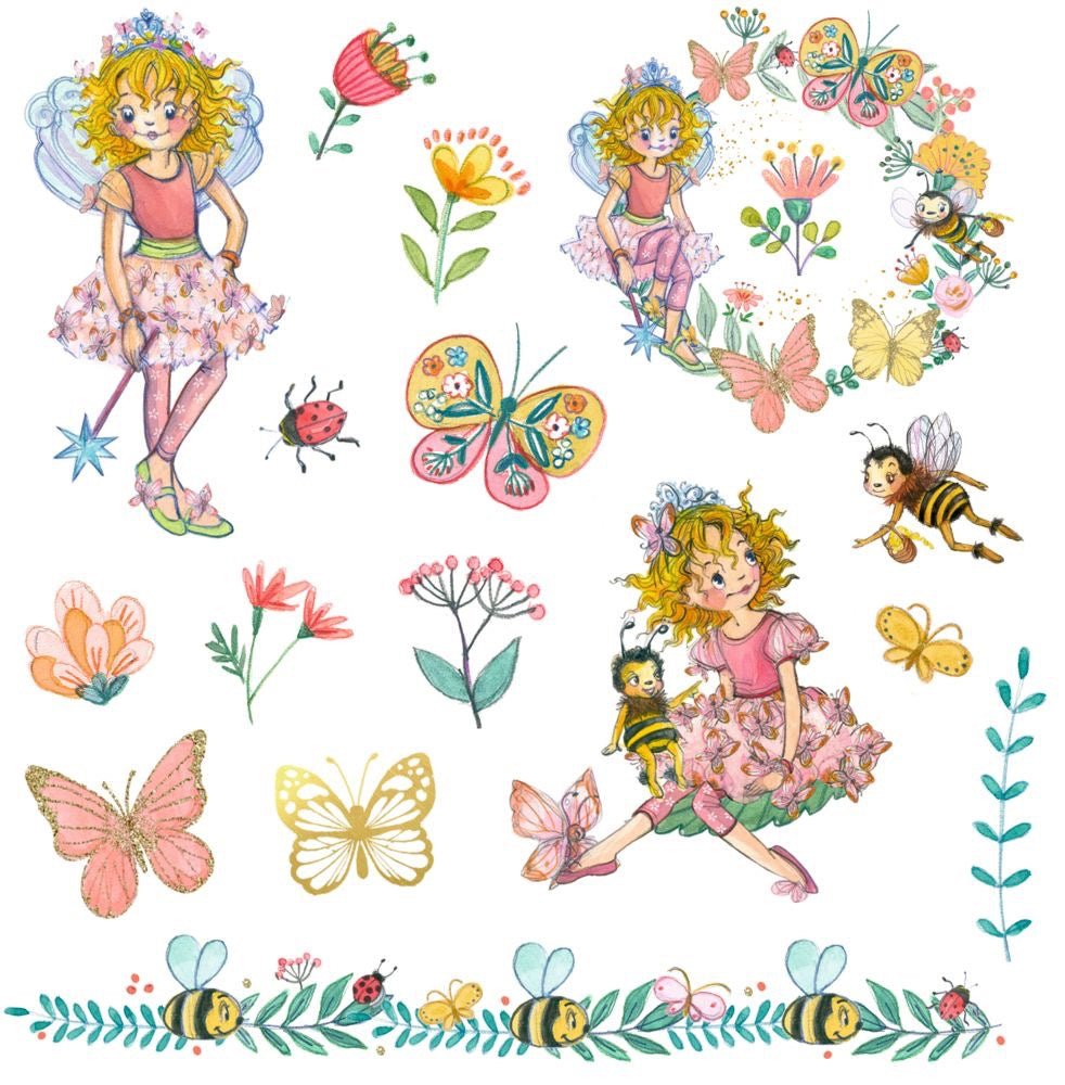 Tattoos Prinzessin Lilliee Schmetterling - Sausebrause Shop