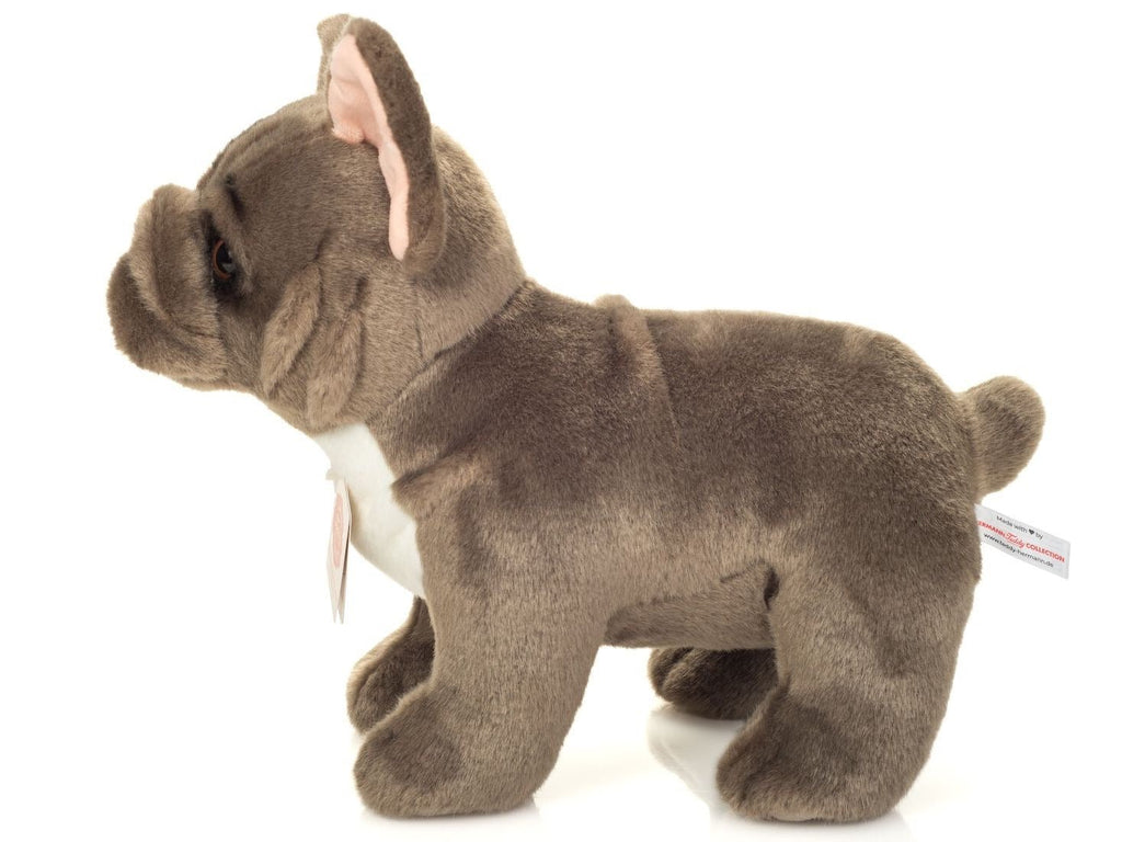 Teddy Hermann Französische Bulldogge stehend grau 30 cm - Sausebrause Shop