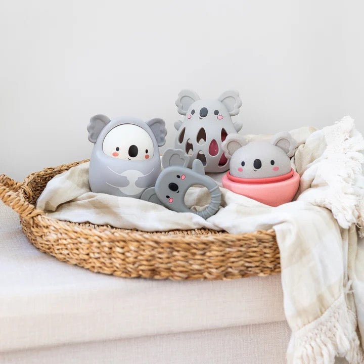 Tiger Tribe Rocking Rollers – Koala | Motorikspielzeug ab 18 Monaten zum Wackeln & Rollen - Sausebrause Shop