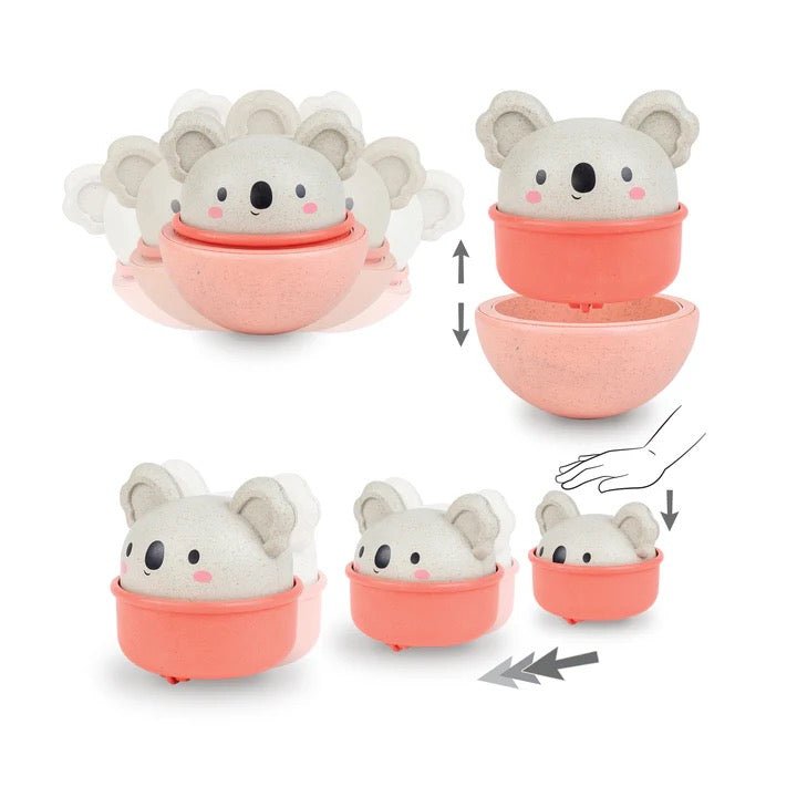 Tiger Tribe Rocking Rollers – Koala | Motorikspielzeug ab 18 Monaten zum Wackeln & Rollen - Sausebrause Shop