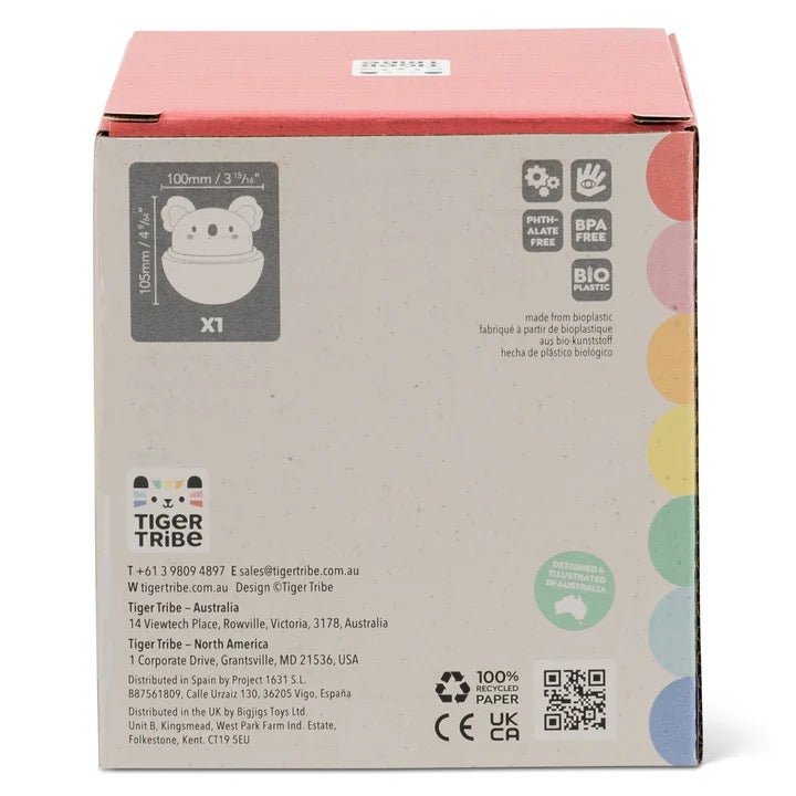 Tiger Tribe Rocking Rollers – Koala | Motorikspielzeug ab 18 Monaten zum Wackeln & Rollen - Sausebrause Shop