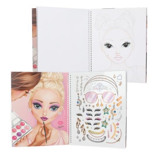 TOPModel Create your TOPModel Make - Up Malbuch - Sausebrause Shop