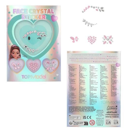 TOPModel Face Crystal Sticker BEAUTY and ME – Glitzersteine fürs Gesicht - Sausebrause Shop